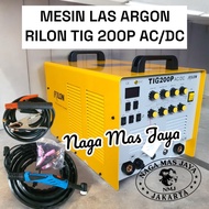 MESIN LAS ARGON RILON TIG 200P AC/DC / TRAFO LAS ARGON RILON TIG 200 P ACDC