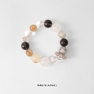 MUYANG | สร้อยข้อมือลูกปัดหรูหราสำหรับผู้หญิง ดีไซน์ใหม่ ดีไซน์เล็ก ดีไซน์หรูหรา สร้อยข้อมือลูกปัดสไ