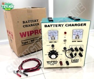 Charger Aki Motor Mobil WIPRO WP-40AHR WP-40AHS 40A Reguler Rotary / Ces Cas Aki Baterai Battery Acc