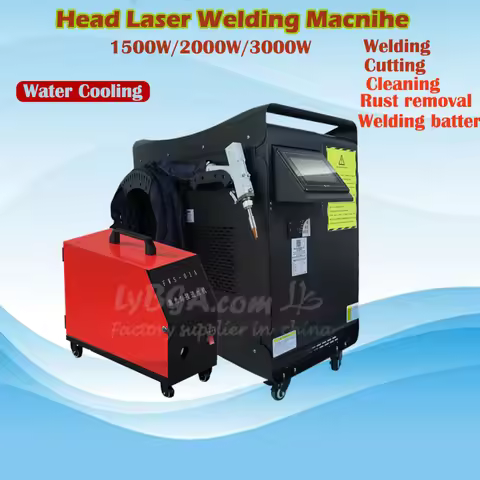 Handheld Laser Welder Cutting Rust Removal Cleaning Welding Battery 15000-3000W 5 in1 4 in1 3in1 BWT