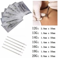 1PCS 5PCS/ 10PCS STAINLESS PIERCING NEEDLES 12G/13G/14G/15G/16G/18G/20G. Check the earring stem firs