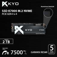 Kyo ULTIMATE K7000 PCIe 4.0 NVMe SSD 2TB M.2 NVMe 4x4 Heatsink