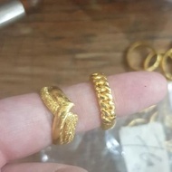 Terbaru cincin emas asli 24k 99% kuning gold 24 karat 7 gram 7g 7gr