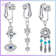 New 1Pc Fake Belly Button Ring Fake Clip On Belly Piercing Non Piercing Navel Ring Hot