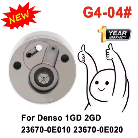 ORLTL G4 Original Piezo Fuel injector Nozzle Valve Plate 04# for Denso Piezo Injector 1GD 2GD 23670-