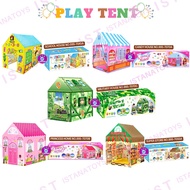 TENDA Kids Toys Play Tent Indoor Outdoor Play Tent Code 995 5 Variants - School House