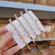 青春有你2林小宅珍珠发卡韩国一字夹头饰女生侧边发夹Youth has you 2 Lin xiaizhai pearl haircard South Korea one73xb4lbc32.my202