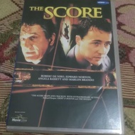 VCD THE SCORE FEAT ROBERT DE NIRO AND EDWARD NORTON INDONESIAN TEXTOriginal