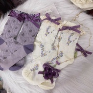 Lolita Grape Garden Socks Lolita Style Women's Socks All-Match Girl