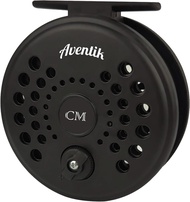 Aventik | Aventik CM Graphite Fly Reel Click & Pawl Drag Classic IV Large Arbor 3/5 5/7 WT Fly Fishi
