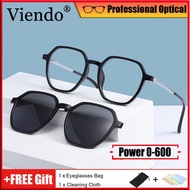 Polarized Sunglasses Women/Men Clip On Sunglasses Magnetic Myopia Glasses With Degree Anti UV Blue I