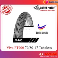Corva Motor Tayar Motosikal Tubeless Viva Ft900 Tubeless Tyre 90/90-14 70/90-16 80/90-16 60/80-17 70