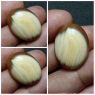 Natural Agate Motif Picture Of The End Of The Knife Rambo Unique Antique