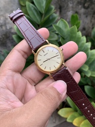 Jam Tangan Pria Seiko 7N01 Quartz Warna Gold Original Japan