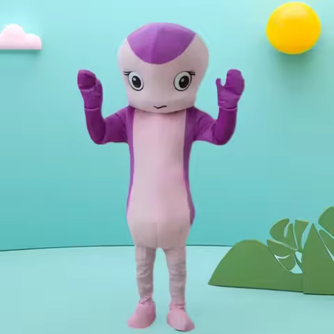Zodiac Snake Cartoon Mascot Costume Carnival Stage Performance Cartoon Character Costume Advertising