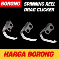 Harga Borong Mesin Pancing Spinning Reel Clicker | Bunyi Drag Alarm Reel Pancing Dengan Sound Click 
