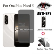 OnePlus Nord 5 Privacy Film for OnePlus Nord 5 4 3 CE 5 4 3 Lite Anti-peeping Tempered Glass Screen 