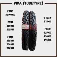 SRS VIVA Tyre TUBETYPE FT107  FT113  FT123  FT268  FT321 💯 VIVA Original Ready Stock