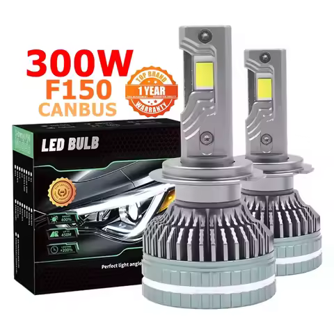 F150 300W H7 Led Bulbs H11 H1 Headlight Fog Light 4575 LED H1 H4 H7 H8 H11 9012 9005 HB3 9006 Car Bu