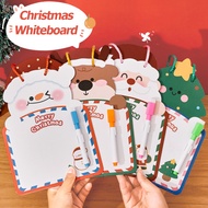 Cartoon Christmas Drawing Whiteboard With Timetable for Children's Early Education Kindergarten Art Painting Graffiti Writing Board Kids Christmas Goodie Gag Gift Prize