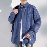 STAR FRUIT Áo cardigan áo khoác Jacket thường ngày Áo sơ mi dài tay áo sơ mi kẻ sọc rộng cho Nam