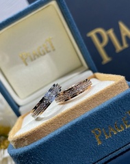 Piaget outlet 伯爵時來運轉戒指 銀/玫瑰金