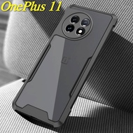 OnePlus 12R/OnePlus 11R 5G/OnePlus 12 5G/OnePlus11 5G Shockproof Case Colored Edges Clear Back 11 5G
