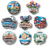 1pc Australia Koala Fridge Magnet, Australia Kookaburra Fridge Magnet, Australia Ocean Fridge Magnet