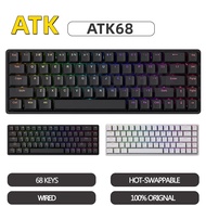 【Ready Stock】ATK68 Magnetic Switch Gaming Keyboard SMART SPEED X Quick Trigger Aluminum Alloy Case M