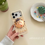 griptok magsafe popsocket Ins Cute Clock Snot Dumb MagSafe Magnetic Bracket Cartoon Retractable Mobi