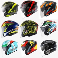 KYT NFJ HELMET DOUBLE VISOR MOTION MATTE RADAR CORSI SIMEON ESPARGARO 2019 2020 AUGUSTO FERNANDEZ JAUME MASIA SAKURA