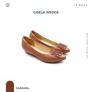 LA BELLA รุ่น GISELA WEDGE - CARAMEL