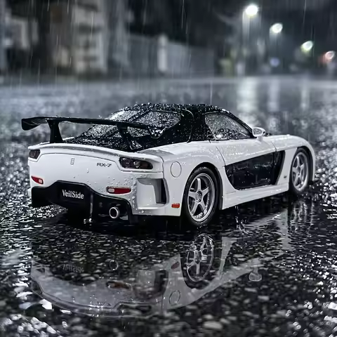 JDM 1:24 Mazda RX7 RX-7 FD3S VeilSide Fortune Fast & Furious: Tokyo Drift Alloy Metal Diecast Model 