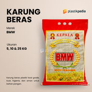 Karung Beras Laminasi BMW 5 kg β Ukuran 30x45 cm (Isi 50 pcs)