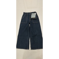 JEV008 Second-Hand Women's Jeans Large Barrel Size Xl Actual Measurement 30 Inches Waist 29-30 GU BA