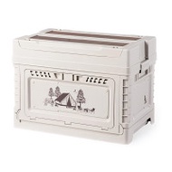 Naturehike 凌越S 露營收納箱(CNH22SN019) - 雙層-50L+5L | 頂蓋儲物 | 箱體可摺叠 | 單手取物