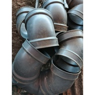 PVC Elbow 2" 45°-90°, 3"90°, 4"45°-90°BLACK