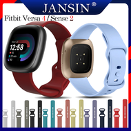 Colorful Bracelet Wrist Strap Fitbit Versa 4 Smart Watch Original Band Fitbit Sense 2 Sport Soft Sil