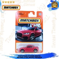 MERAH Matchbox MBX 2019 Audi TT RS Coupe Red 2022 Collector Diecast
