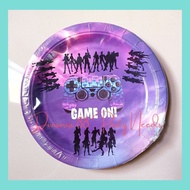 [DV88] Fortnite Online Game Theme Paper Plate (10pcs per pack)