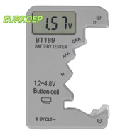 MAILE Digital Battery Checker, Digital Display Universal Compatibility Digital Battery Tester, Small