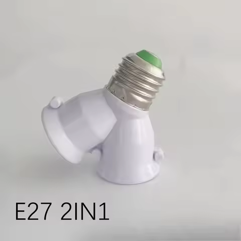 E27 Base Socket Splitter E27 to E27 EU LED Bulb Lamp Holder 2in1/3in1/4in1/5in1/6in1 LED Lamp Socket