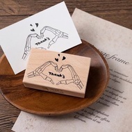 骷髏頭 印章 Thank's