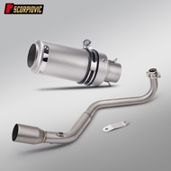 Motorcycle Full Exhaust System Modification with DB Killer MSX125 Header Suitable for GROM MSX125 MS