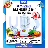 Miyako 2-in-1 Glass Blender BL-101 GS / BL 101 GS / BL101GS