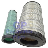 SH330-5/SH350-5/CX330B/CX350B Hydraulic Excavator Air Filter Element Set