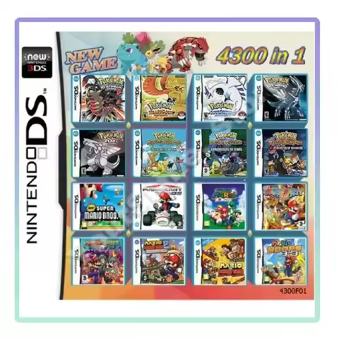 3DS NDS Game Card Combined Card 510 in 1 NDS Combined Card NDS Cassette 4300IN1 208 500