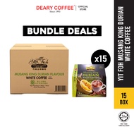 Yit Foh Musang King Durian White Coffee (Bundle of 15) [40g x 8s x 15 Box] Raja Durian 4-in-1 Instan