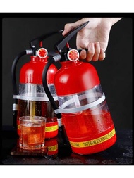 1入組啤酒槍式飲料分配器，適用於飲料桶、迷你飲水機，手持式滅火器樣式調酒工具