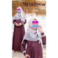 TERMURAH Gamis Myza Dress By Attin READY STOCK